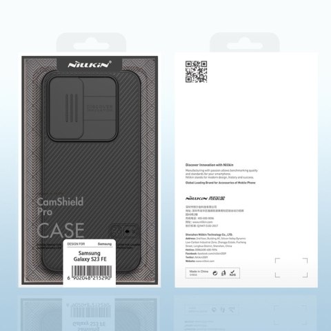 NILLKIN CAMSHIELD PRO GALAXY S23 FE BLACK