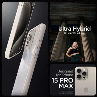 SPIGEN ULTRA HYBRID IPHONE 15 PRO MAX NATURAL TITANIUM