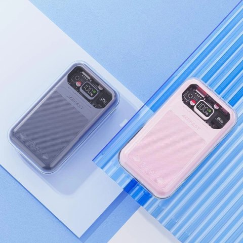 Acefast powerbank 20000mAh Sparkling Series szybkie ładowanie 30W zielony (M2)