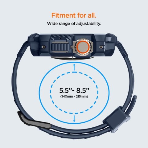 SPIGEN RUGGED ARMOR "PRO" APPLE WATCH ULTRA 1 / 2 (49 MM) NAVY BLUE