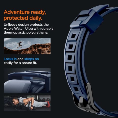 SPIGEN RUGGED ARMOR "PRO" APPLE WATCH ULTRA 1 / 2 (49 MM) NAVY BLUE