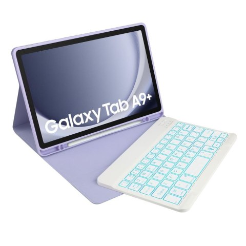 TECH-PROTECT SC PEN + KEYBOARD GALAXY TAB A9+ PLUS 11.0 X210 / X215 / X216 VIOLET