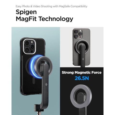 SPIGEN S570W MAGSAFE BLUETOOTH SELFIE STICK TRIPOD BLACK