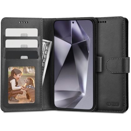 TECH-PROTECT WALLET GALAXY S24 BLACK