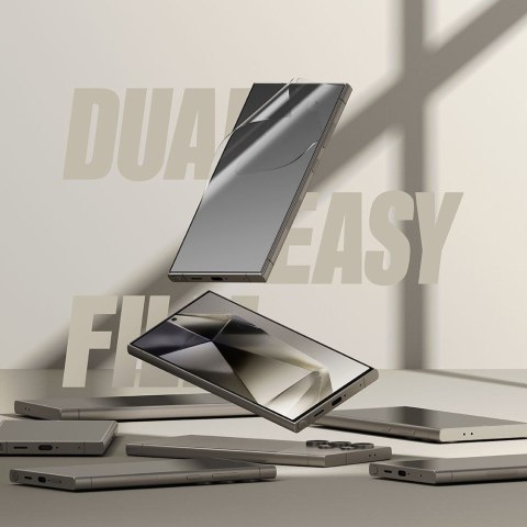 FOLIA OCHRONNA RINGKE DUAL EASY 2-PACK GALAXY S24 ULTRA CLEAR