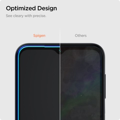 SZKŁO HARTOWANE SPIGEN GLAS.TR SLIM 2-PACK GALAXY A15 4G / 5G / A25 5G CLEAR