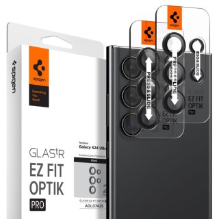 OSŁONA APARATU SPIGEN OPTIK.TR "EZ FIT" CAMERA PROTECTOR 2-PACK GALAXY S24 ULTRA BLACK