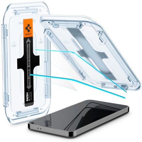 SZKŁO HARTOWANE SPIGEN GLAS.TR "EZ FIT" 2-PACK GALAXY S24 CLEAR