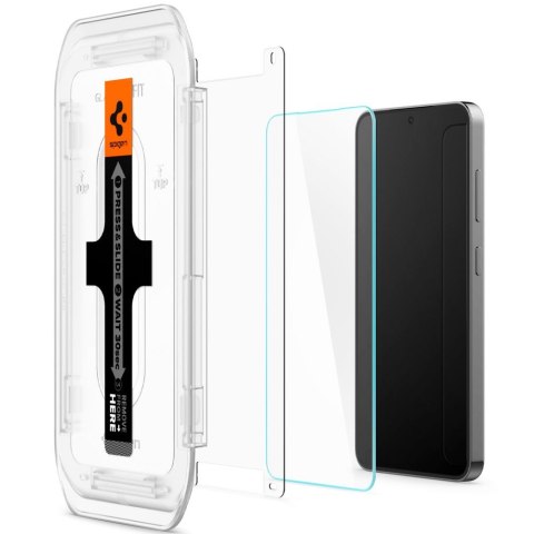 SZKŁO HARTOWANE SPIGEN GLAS.TR "EZ FIT" 2-PACK GALAXY S24 CLEAR