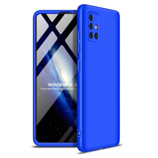 Etui na całą obudowę przód + tył do Samsung Galaxy A51 niebieski