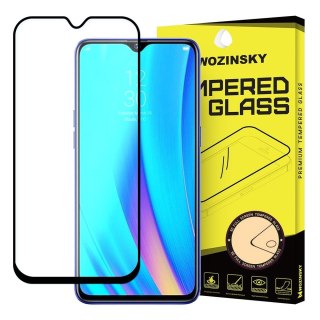 Szkło hartowane Full Glue na cały ekran z ramką do Realme 3 Pro czarny