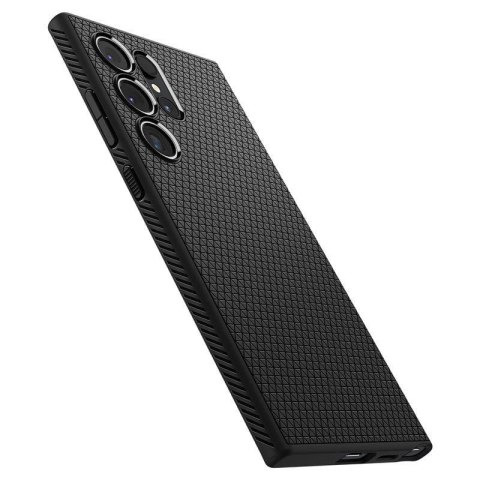 Etui Spigen Liquid Air na Samsung Galaxy S24 Ultra - czarny mat