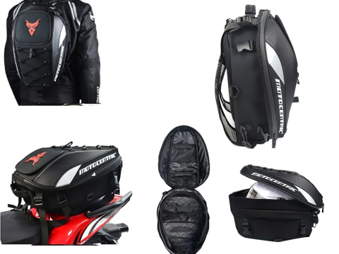 Plecak Wodoodporny Na Motor Sakwa Torba Motocyklowa Na Kask 2w1