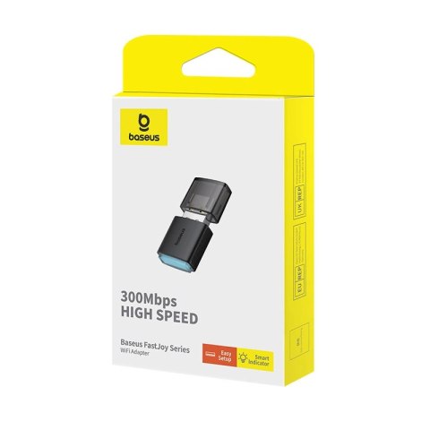 Karta sieciowa USB Baseus BS-OH169 300Mb/s - czarna