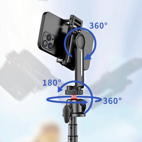 TECH-PROTECT L07S BLUETOOTH SELFIE STICK FLEXIBLE TRIPOD BLACK