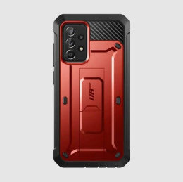 Etui Pancerne 360 Supcase Beetle Pro do Samsung Galaxy A72 Czerwony