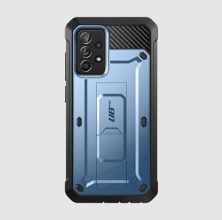 Etui Pancerne 360 Supcase Beetle Pro do Samsung Galaxy A72 Niebieski