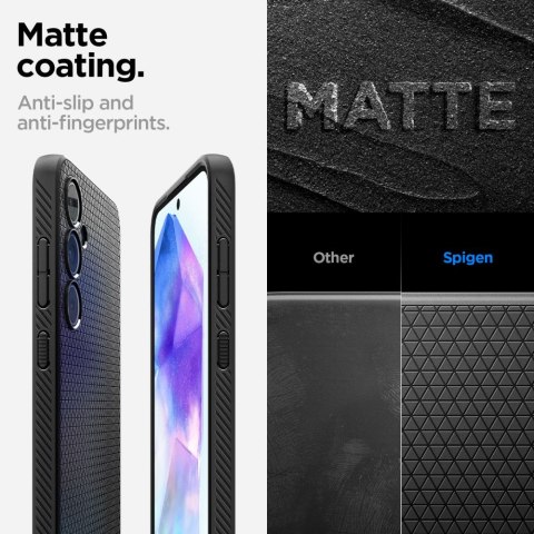 SPIGEN LIQUID AIR GALAXY A55 5G MATTE BLACK