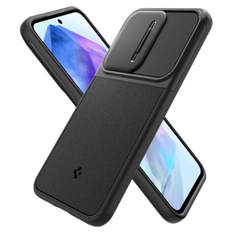 SPIGEN OPTIK ARMOR GALAXY A55 5G BLACK