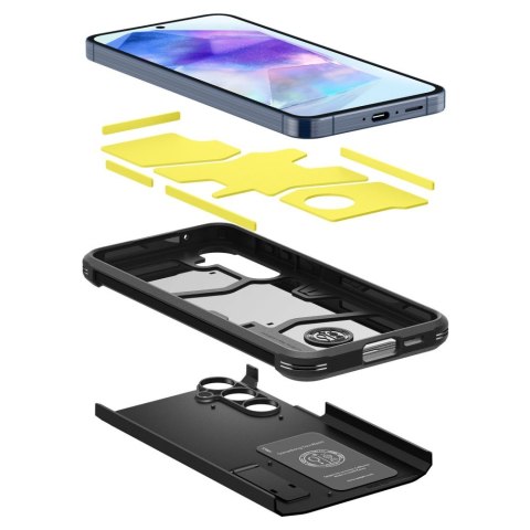 SPIGEN TOUGH ARMOR GALAXY A55 5G BLACK