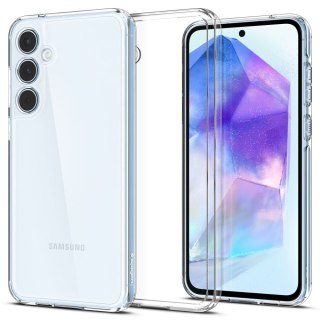 Spigen Ultra Hybrid Galaxy A55 5G Crystal Clear – Przezroczyste Etui Ochronne dla Samsung