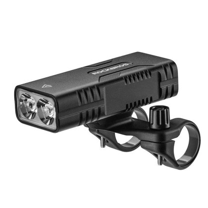 Lampka rowerowa przednia Rockbros 24310002001 850 lm - czarna