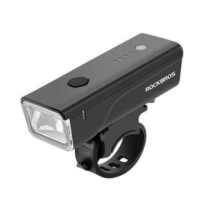 Lampka rowerowa przednia Rockbros 24510003001 260 lm - czarna