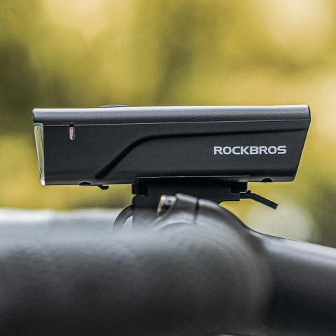 Lampka rowerowa przednia Rockbros 24510003001 260 lm - czarna