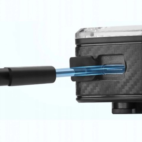 Lampka rowerowa tylna Rockbros Q2S LED USB-C - czarna