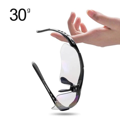 Okulary rowerowe Rockbros 10134PL polaryzujące - niebieskie