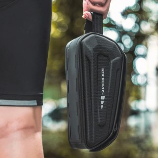 Sakwa rowerowa Rockbros 30120064001 wodoodporna na ramę z pokrowcem na telefon - czarna