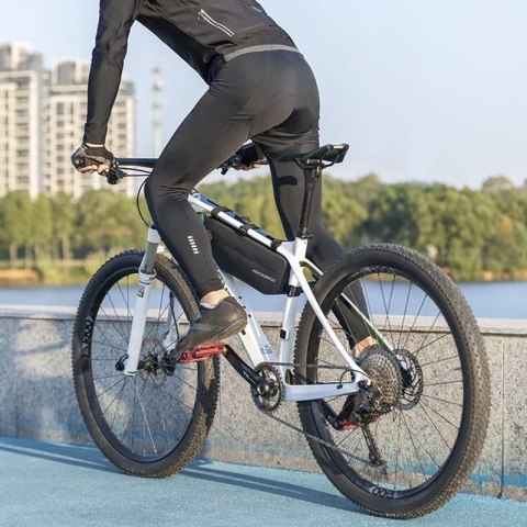 Sakwa rowerowa Rockbros AS-043 na rzepy 3l - czarna