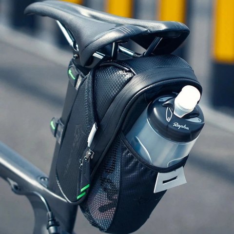 Sakwa rowerowa Rockbros C7-1 wodoodporna z montażem pod siodełko 1.5l - czarna