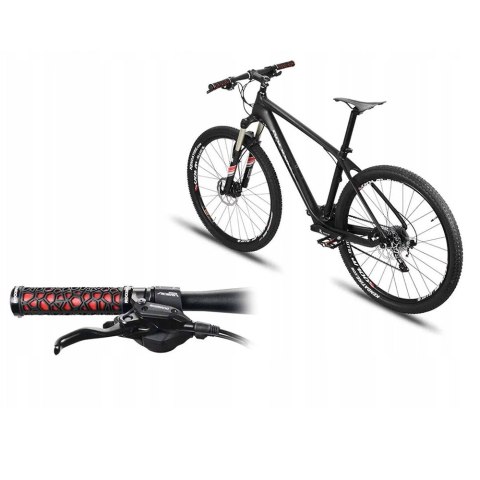 Gripy rowerowe Rockbros 2017-14ARD - czerwone