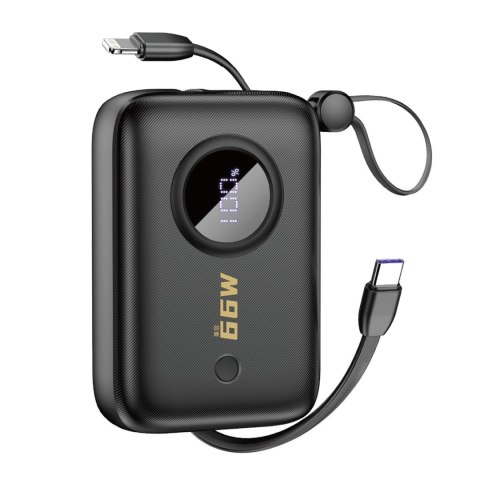 Powerbank Dudao K14 USB-A / USB-C 10000mAh - czarny