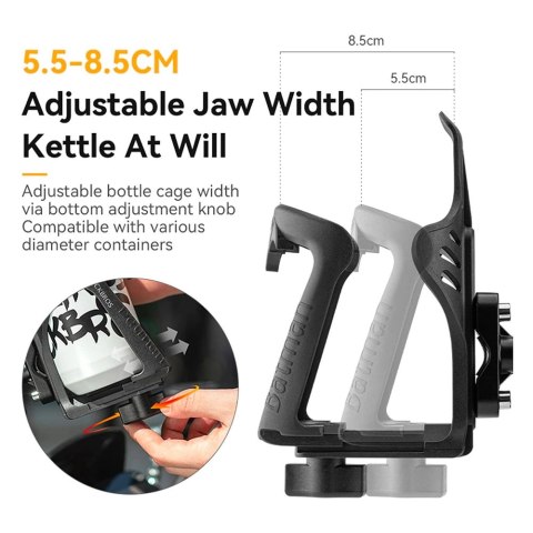 Uchwyt na bidon Rockbros 31210008002 - czarny