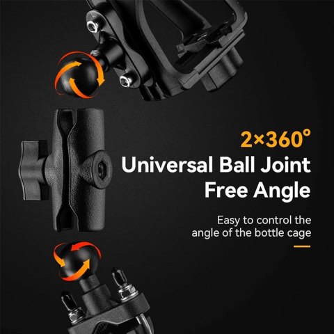 Uchwyt na bidon Rockbros 31210008002 - czarny