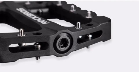 Zestaw pedałów rowerowych Rockbros 2017-12CBK z nylonu - czarny