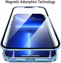 Etui Magnetyczne 360 do iPhone 13 Pro Max Niebieski