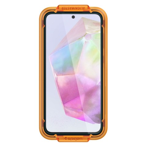 SZKŁO HARTOWANE SPIGEN ALM GLAS.TR 2-PACK GALAXY A35 5G CLEAR