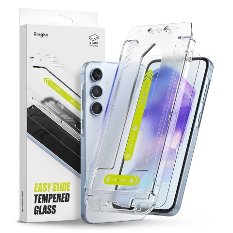 SZKŁO HARTOWANE RINGKE EASY SLIDE 2-PACK GALAXY A55 5G CLEAR