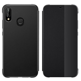 Etui z klapką typu Smart Cover do Huawei P20 Lite czarny