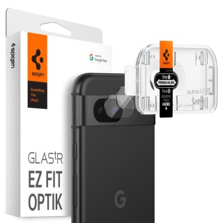 OSŁONA APARATU SPIGEN OPTIK.TR "EZ FIT" CAMERA PROTECTOR 2-PACK GOOGLE PIXEL 8A CLEAR