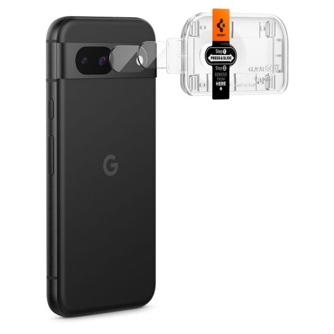 OSŁONA APARATU SPIGEN OPTIK.TR "EZ FIT" CAMERA PROTECTOR 2-PACK GOOGLE PIXEL 8A CLEAR