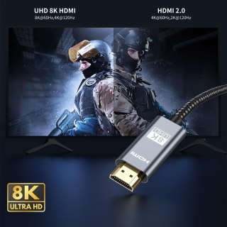 Kabel HDMI 2.1 Ultraboost 4K 120Hz / 8K 60Hz 200cm