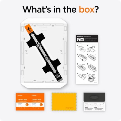 SZKŁO HARTOWANE SPIGEN GLAS.TR "EZ FIT" IPAD PRO 11 5 / 2024 CLEAR