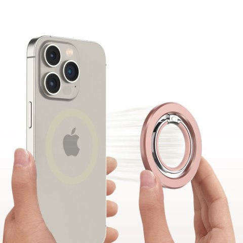 TECH-PROTECT MMR300 MAGSAFE PHONE RING ROSE GOLD