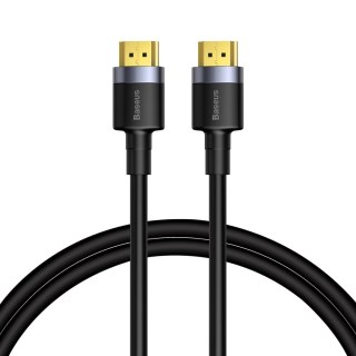 Kabel Baseus Cafule HDMI / HDMI 2.0 4K 60 Hz 3D 18 Gbps 1m - czarny
