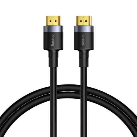 Kabel Baseus Cafule HDMI / HDMI 2.0 4K 60 Hz 3D 18 Gbps 1m - czarny