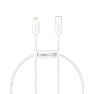 Kabel Baseus Superior Series USB-C / Lightning PD 20W 2 m - biały